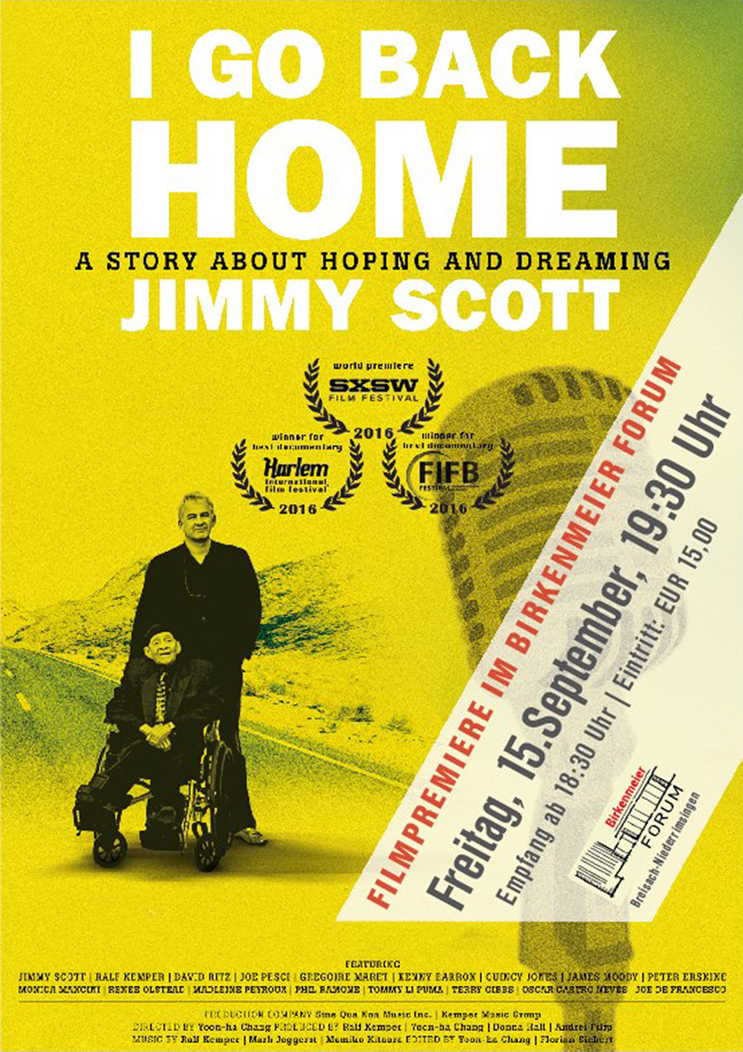 Filmpremiere „I Go Back Home“